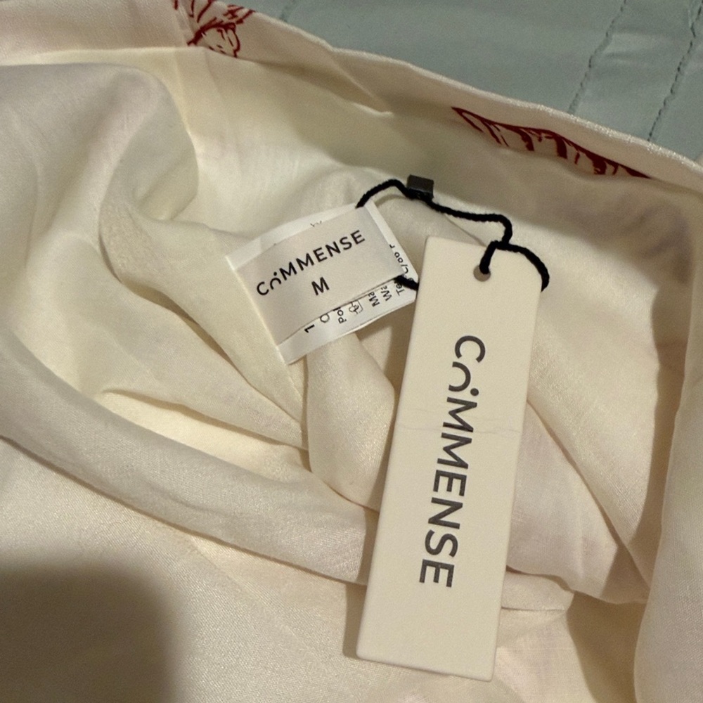 Commense !! Shell Print Back Knot Dress - Picture 5 of 7
